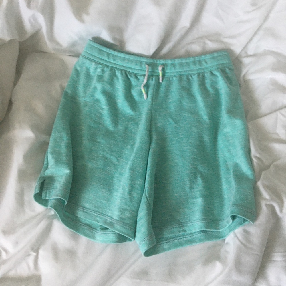 teal blue pj shorts